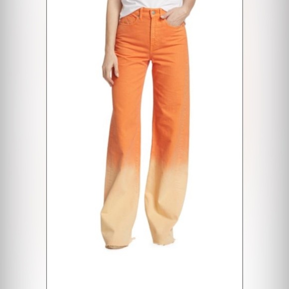 Veronica Beard Denim - NWT VERONICA BEARD Taylor Ombré Wide Leg Jeans Size 29